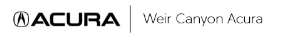 Sponsor Weir Canyon Acura